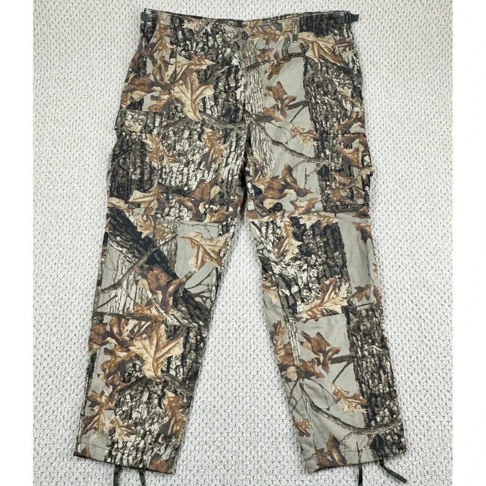 Propper Military Combat Pant Mens XL Reg Sniper Camo Cargo Trousers USA Made 90s